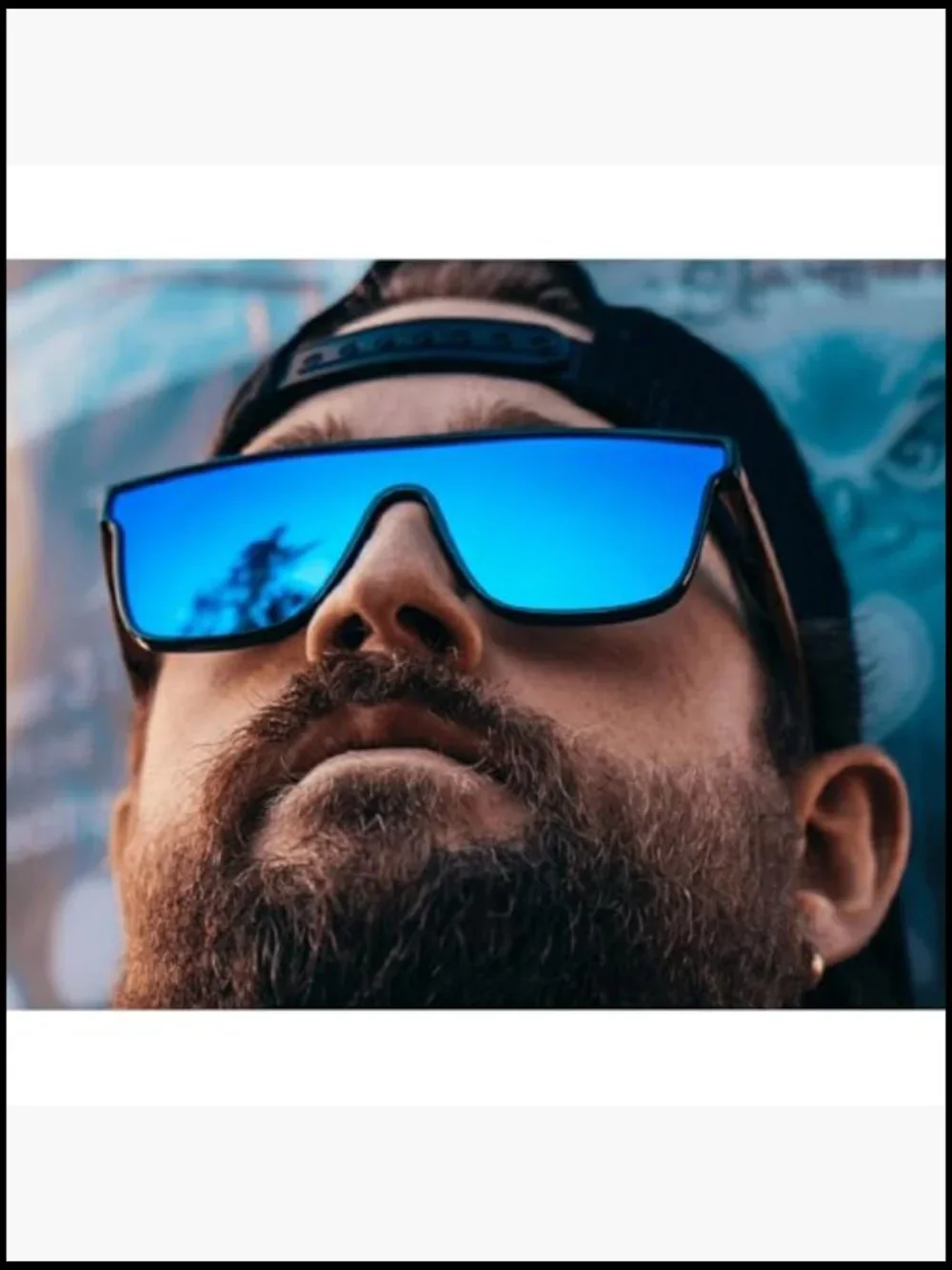 Polarized Wrap Sunglasses UV Protection Anti-Glare Unisex Fit Lightweight